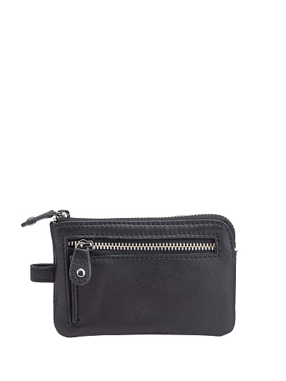 Ключница Dr.Koffer из натуральной кожи черная