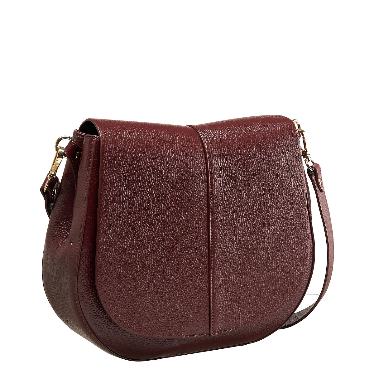 Женская сумка  Dr. Koffer из натуральной кожи фиолетовая