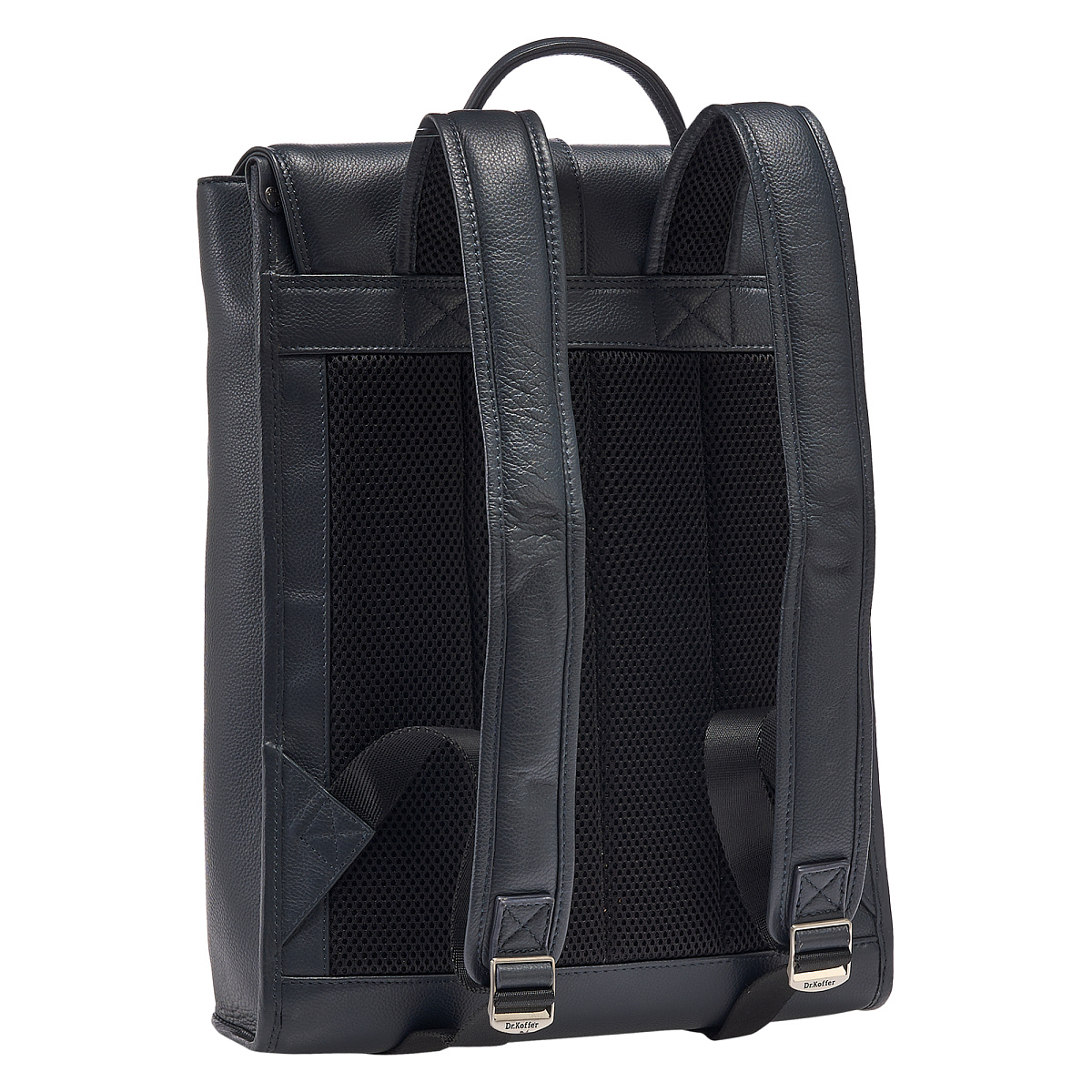 Рюкзак Dr.Koffer из натуральной кожи синий