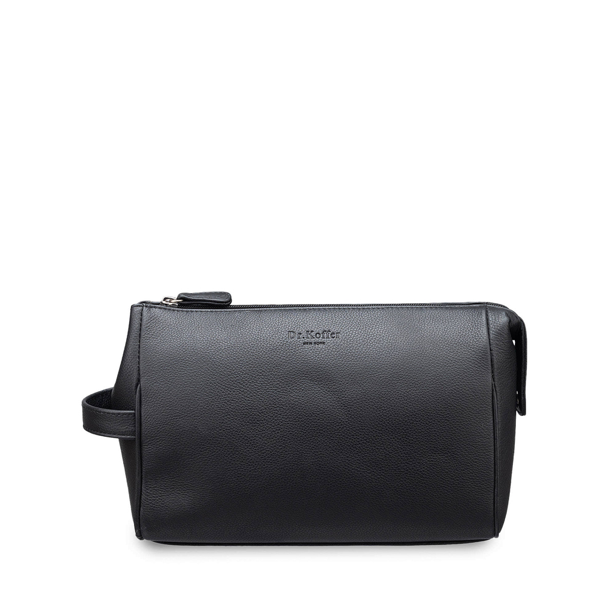Несессер Dr. Koffer из натуральной кожи черный