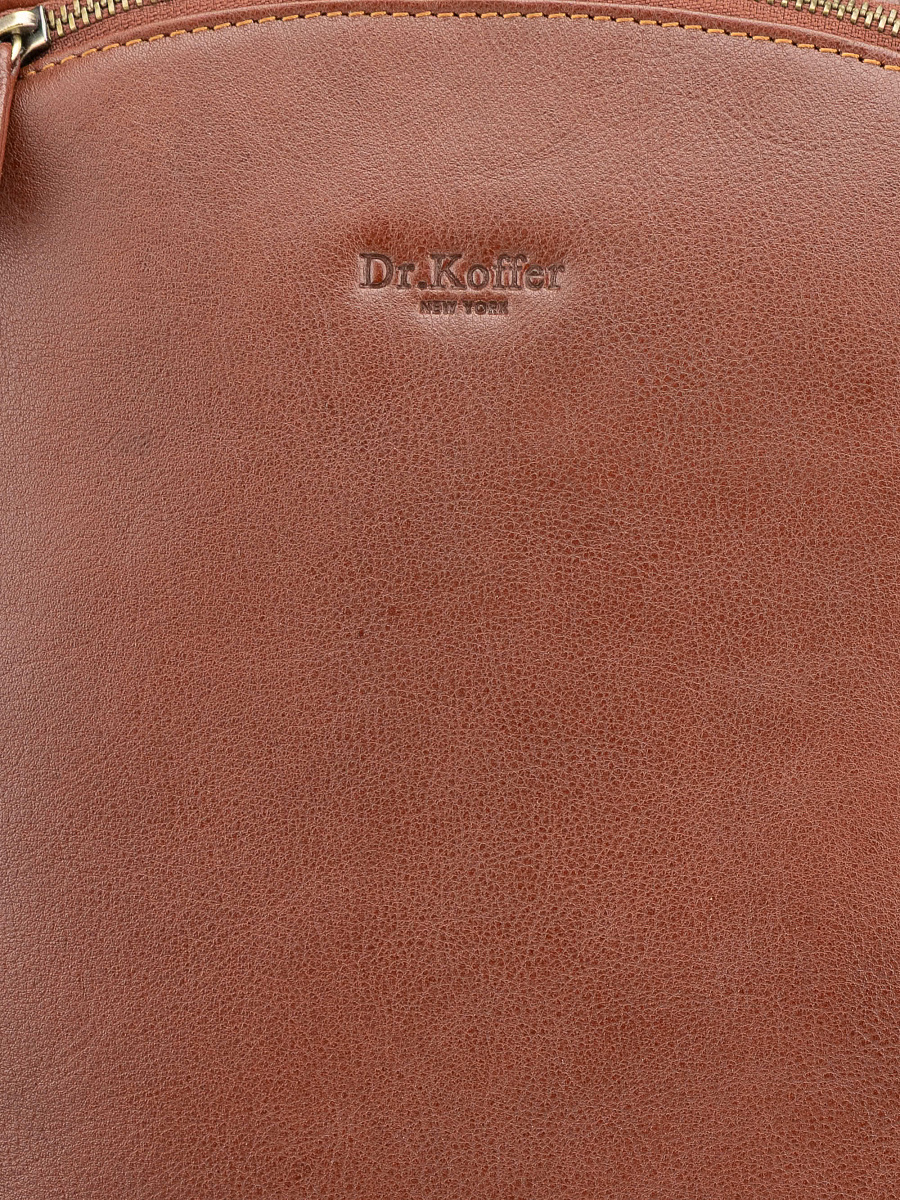 Рюкзак Dr. Koffer из натуральной кожи светло-коричневый
