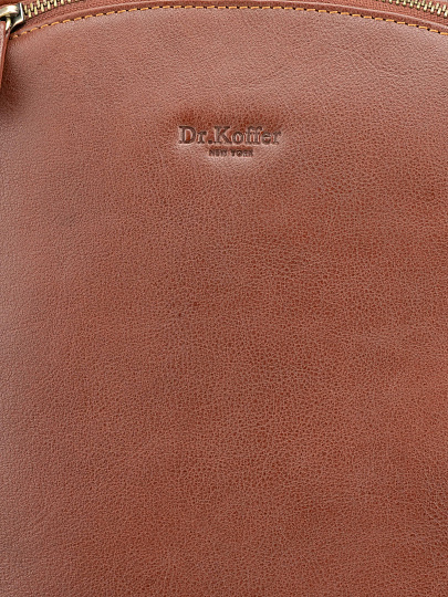 Рюкзак Dr. Koffer из натуральной кожи светло-коричневый