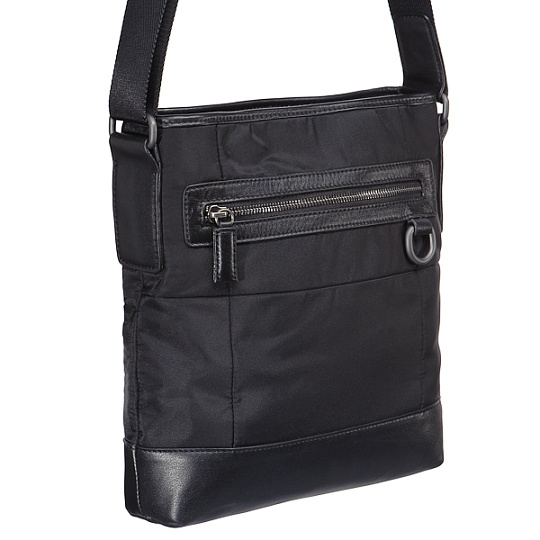 Сумка через плечо Dr.Koffer из нейлона и натуральной кожи