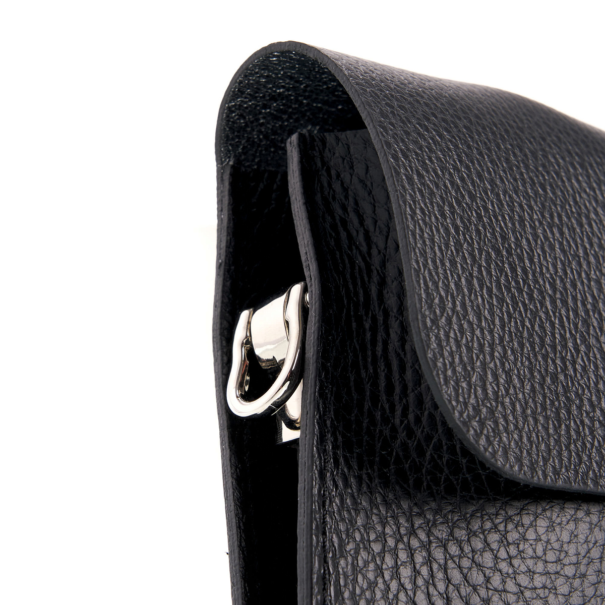 Женская сумка Dr. Koffer из натуральной кожи черная