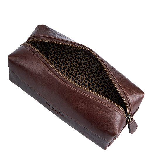 Несессер Dr.Koffer из натуральной кожи коричневый