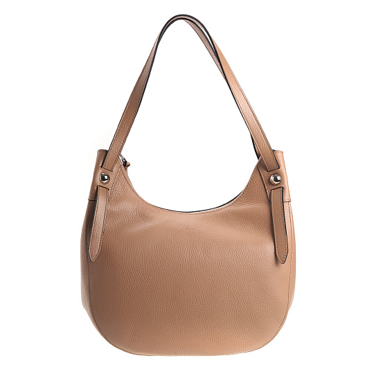 Женская сумка Dr.Koffer из натуральной кожи бежевая