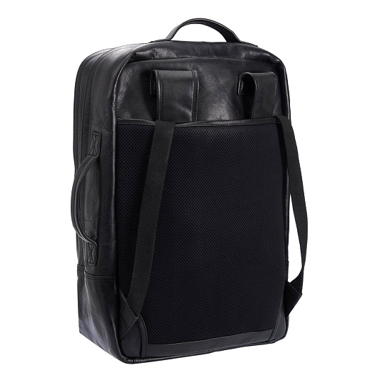 Рюкзак Dr.Koffer из натуральной кожи черный