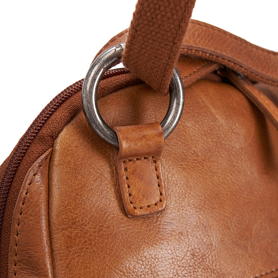 Рюкзак Dr.Koffer из натуральной кожи светло-коричневый