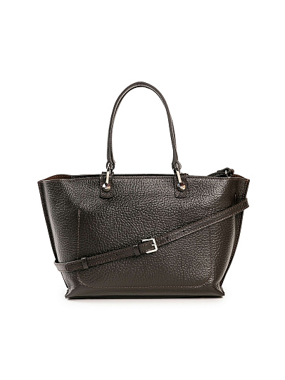 Женская сумка Dr. Koffer из натуральной кожи коричневая