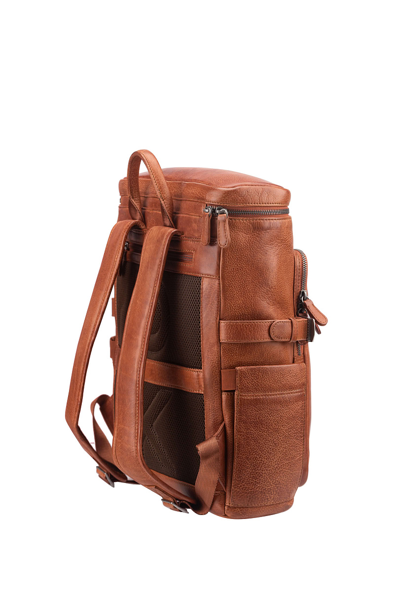 Рюкзак Dr. Koffer из натуральной кожи коричневый
