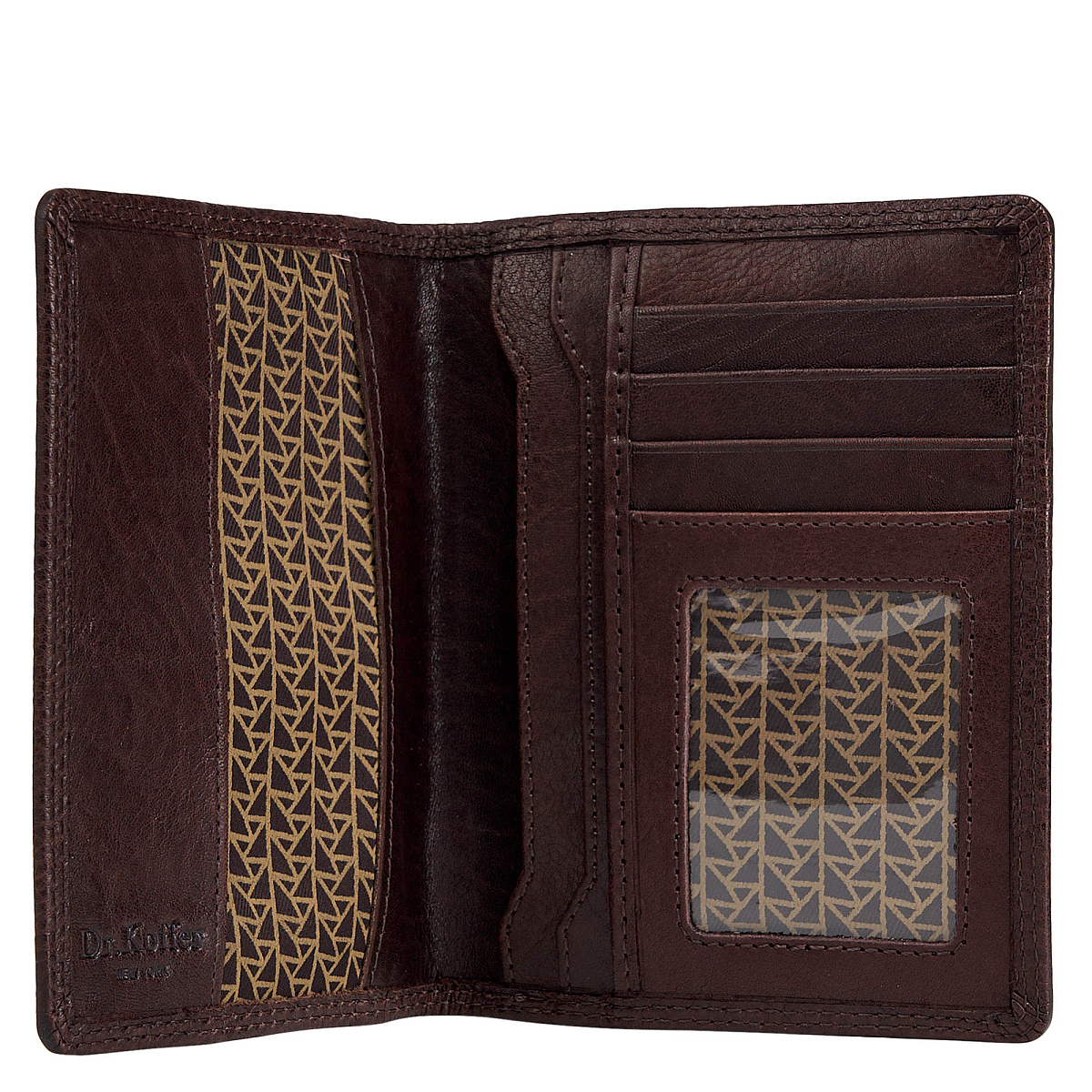 Обложка для паспорта/автодок из натуральной кожи Dr. Koffer