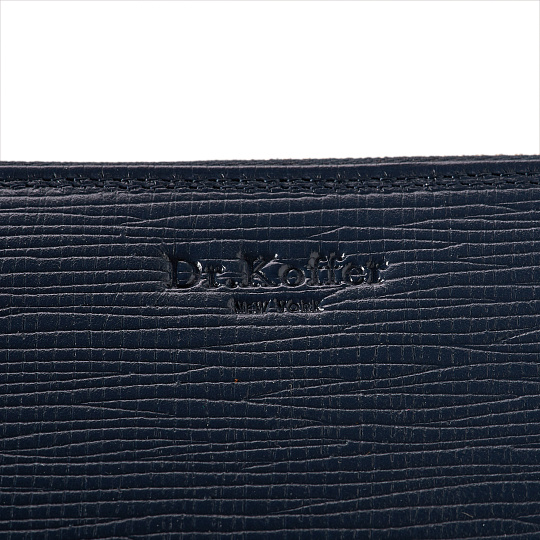 Портмоне Dr.Koffer из натуральной кожи синее