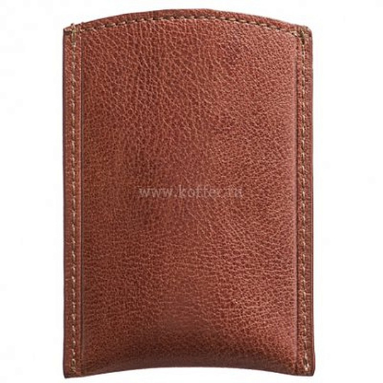 Кредитница Dr.Koffer из натуральной кожи коричневая