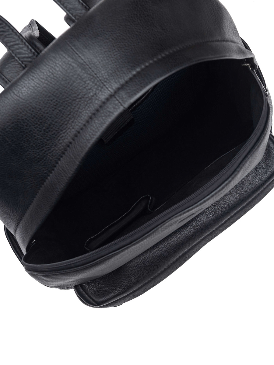 Рюкзак Dr. Koffer из натуральной кожи черный