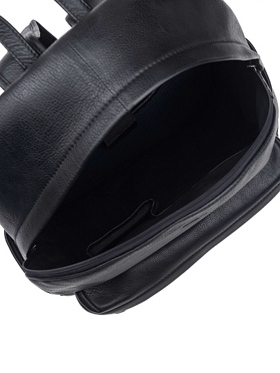 Рюкзак Dr. Koffer из натуральной кожи черный