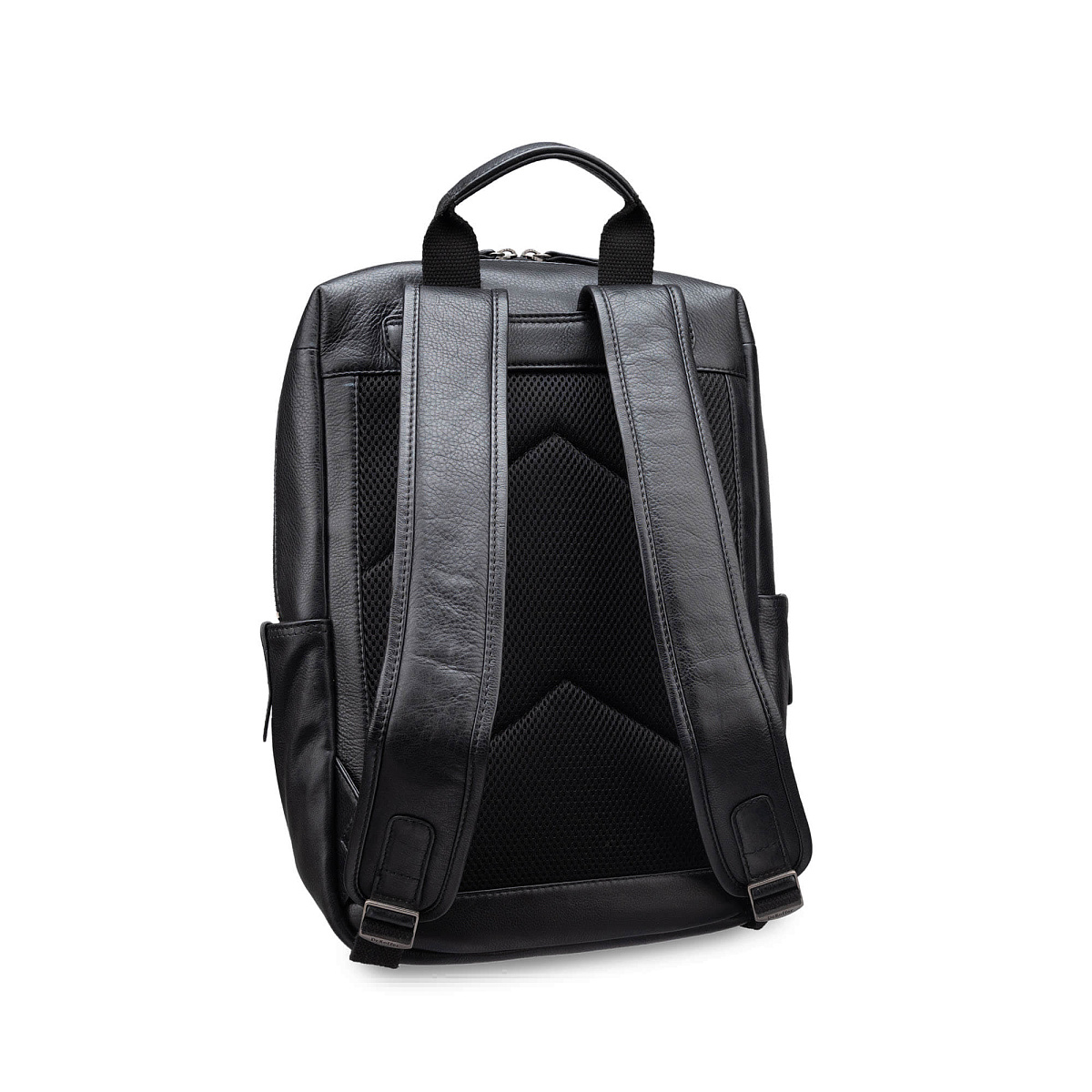Рюкзак Dr.Koffer из натуральной кожи черный