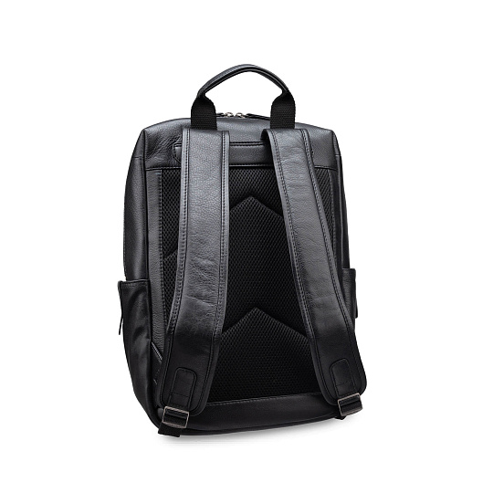 Рюкзак Dr.Koffer из натуральной кожи черный