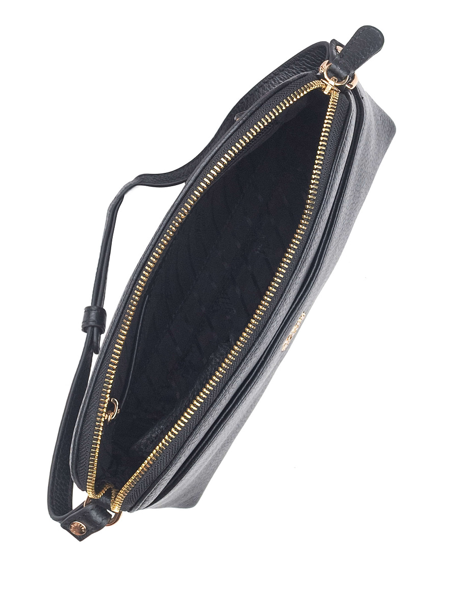 Женская сумка Dr. Koffer из натуральной кожи черная