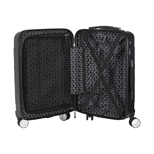 Чемодан на колесах S Dr.Koffer АБС (abs) пластик серый