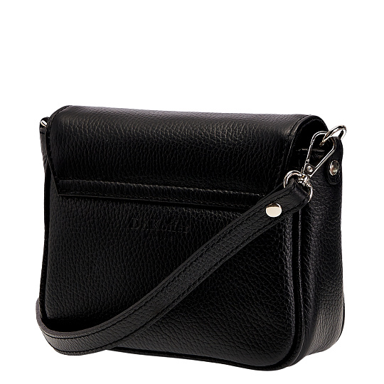 Женская сумка Dr. Koffer из натуральной кожи черная