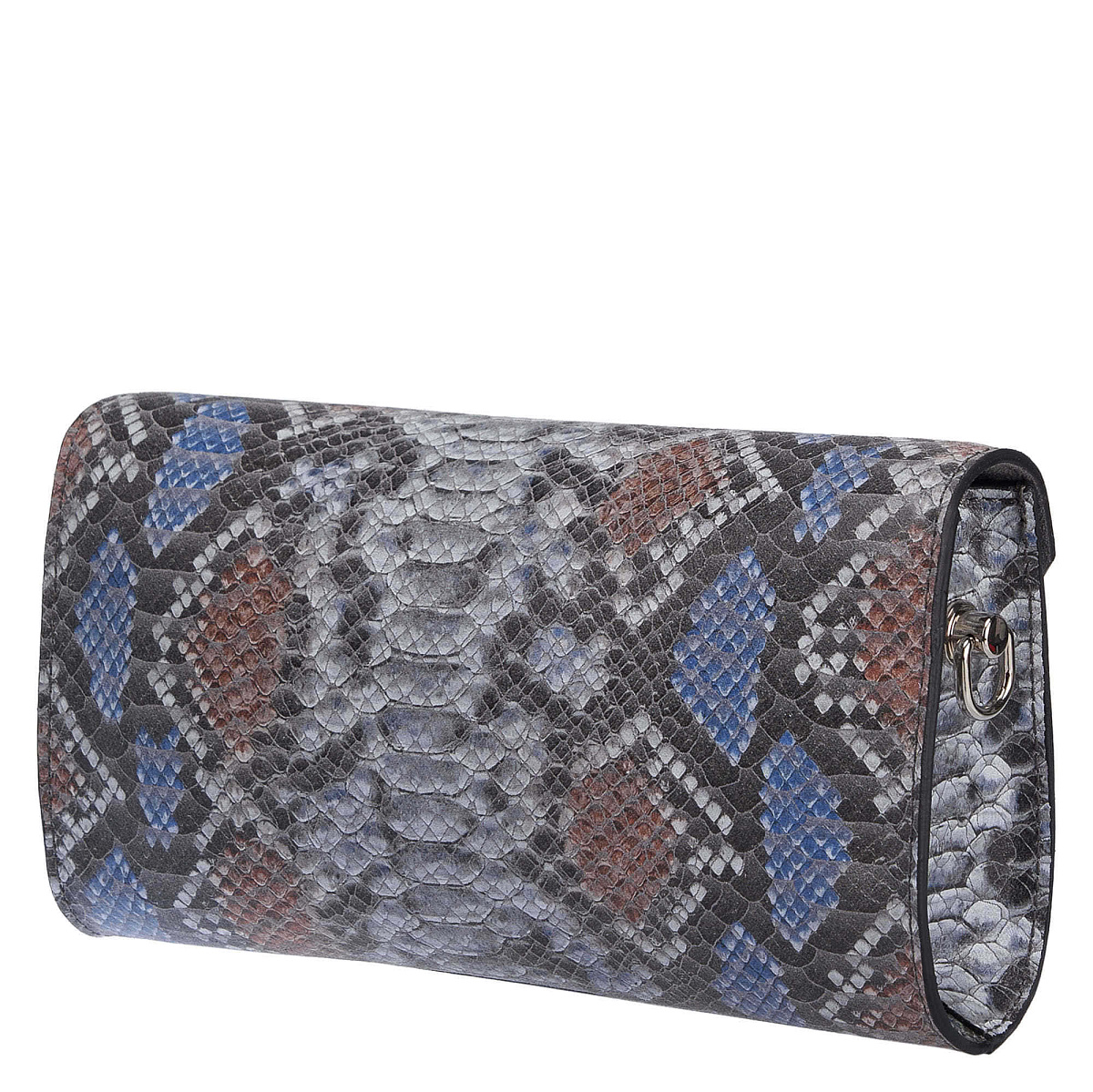 Женская сумка Dr. Koffer из натуральной кожи серая