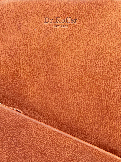 Рюкзак Dr. Koffer из натуральной кожи светло-коричневый