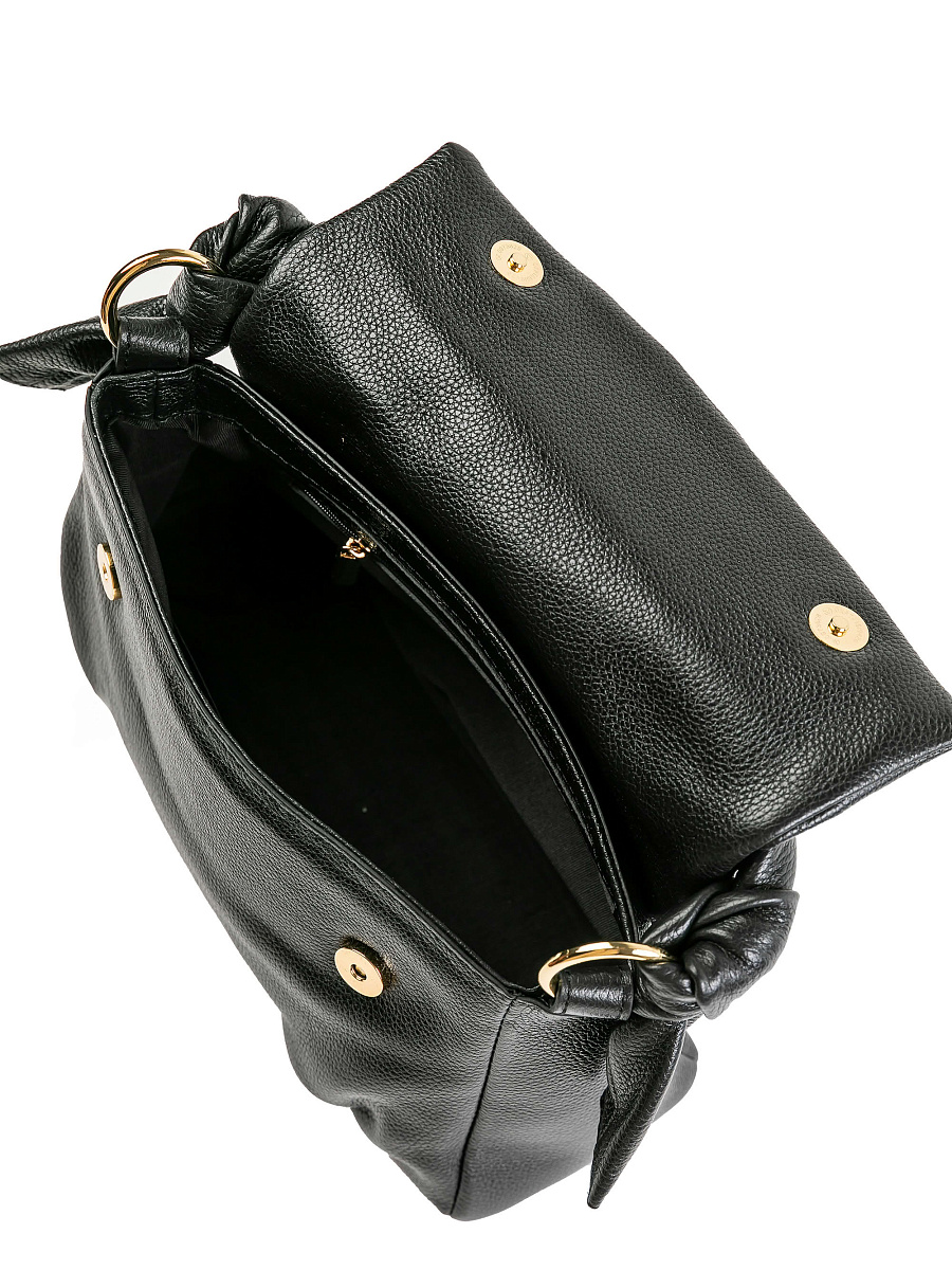 Женская сумка Dr.Koffer из натуральной кожи черная