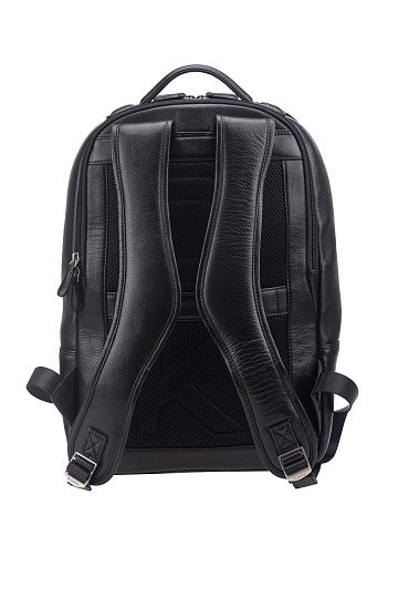 Рюкзак Dr. Koffer из натуральной кожи черный