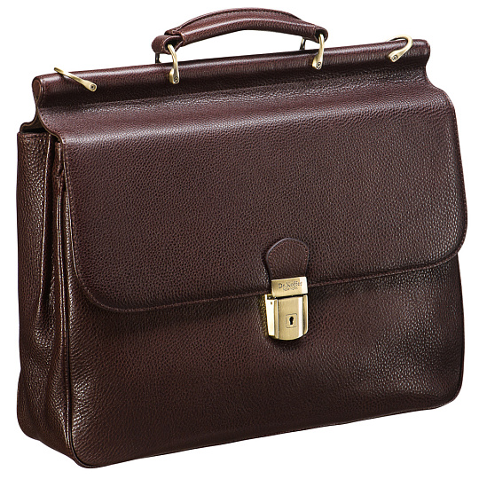 Мужской портфель с подвижной ручкой на саквояжной планке Dr.Koffer P402295-02-09