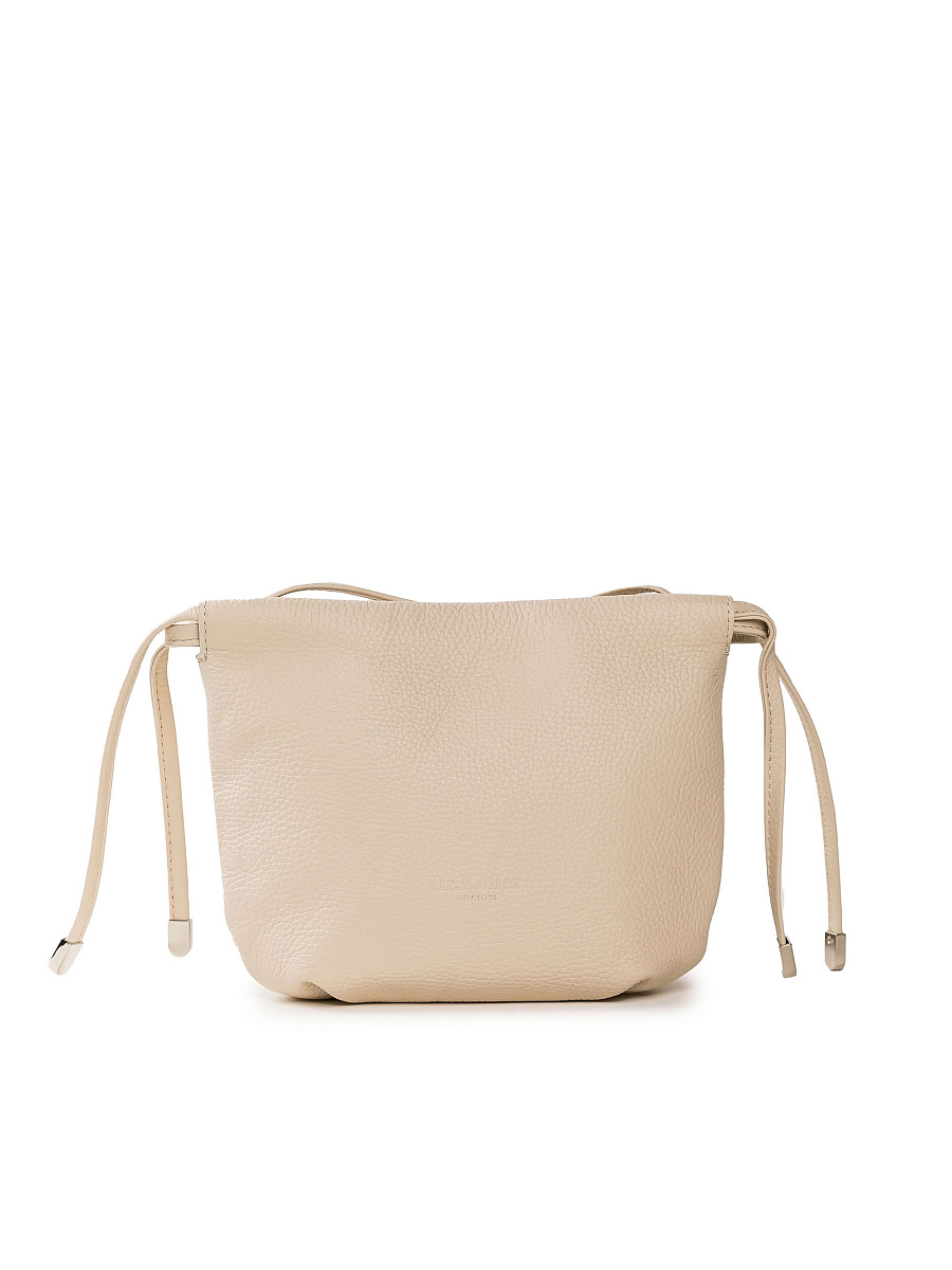 Женская сумка Dr. Koffer из натуральной кожи белая