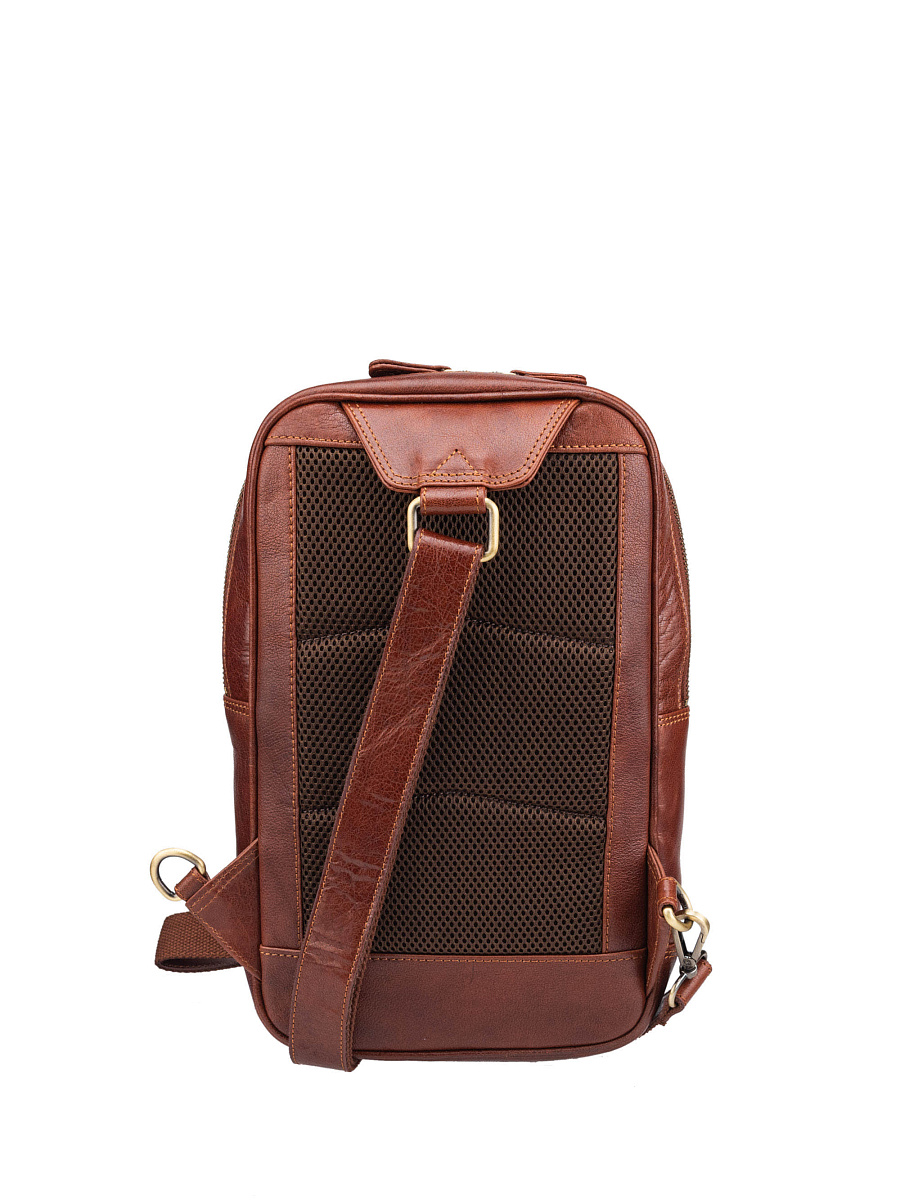 Рюкзак Dr.Koffer из натуральной кожи светло-коричневый