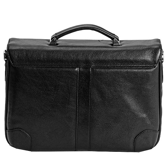Вместительный портфель со съемным плечевым ремнем  Dr.Koffer P402255-02-04