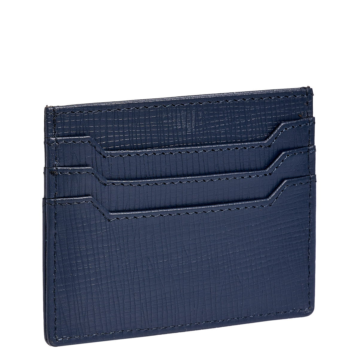 Кредитница Dr.Koffer из натуральной кожи синяя