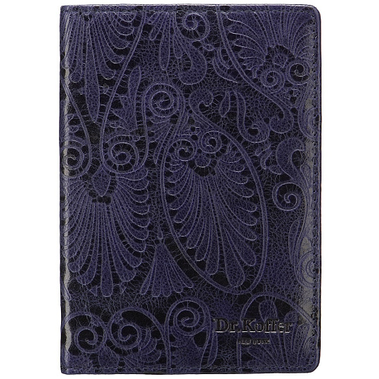 Обложка для паспорта из натуральной кожи Dr. Koffer