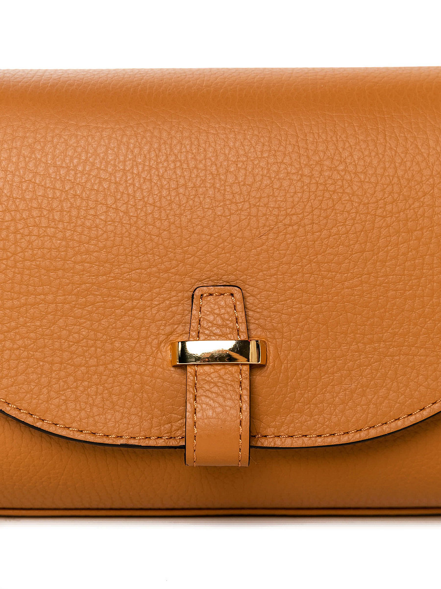 Женская сумка Dr. Koffer из натуральной кожи коричневая