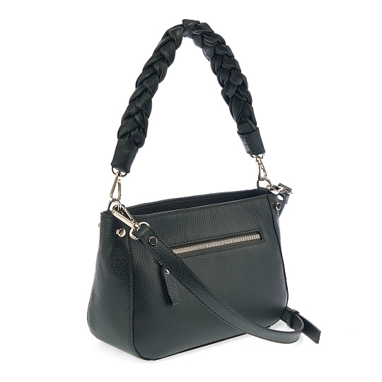 Женская сумка Dr. Koffer из натуральной кожи зеленая