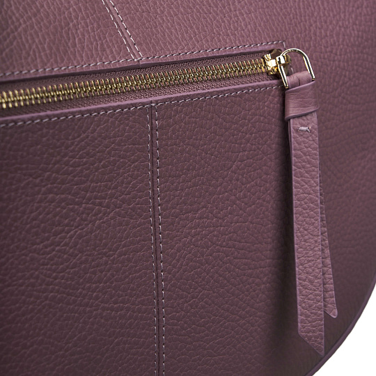 Женская сумка  Dr. Koffer из натуральной кожи фиолетовая