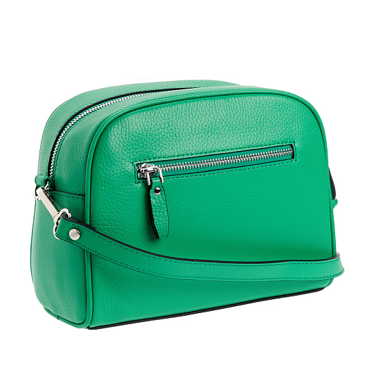 Женская сумка Dr. Koffer из натуральной кожи зеленая
