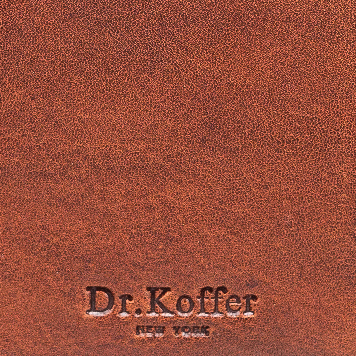 Кредитница Dr.Koffer из натуральной кожи коричневая