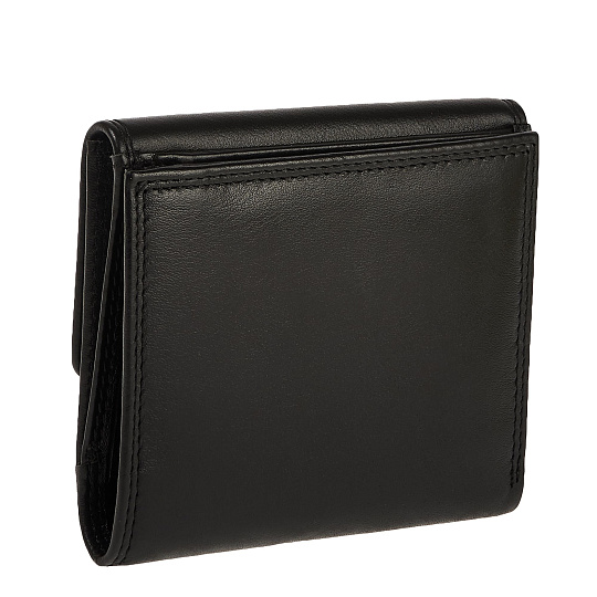 Портмоне Dr.Koffer из натуральной кожи черное