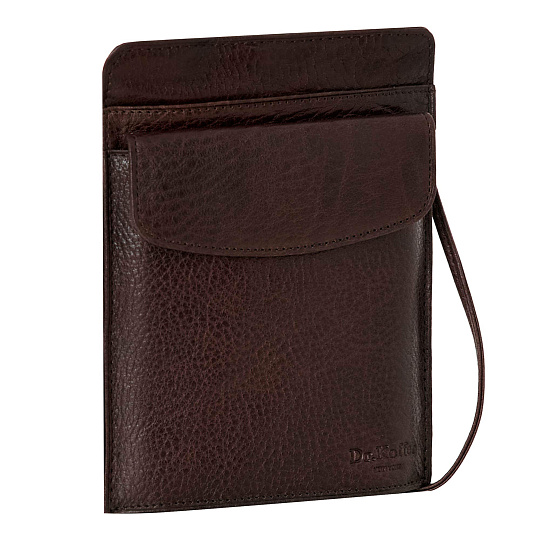 Нагрудный кошелек дорожный Dr.Koffer из натуральной кожи