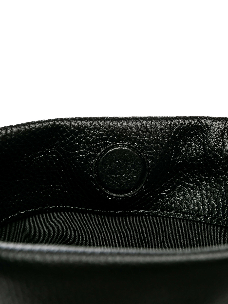 Женская сумка Dr. Koffer из натуральной кожи черная