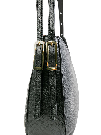 Женская сумка Dr.Koffer из натуральной кожи черная