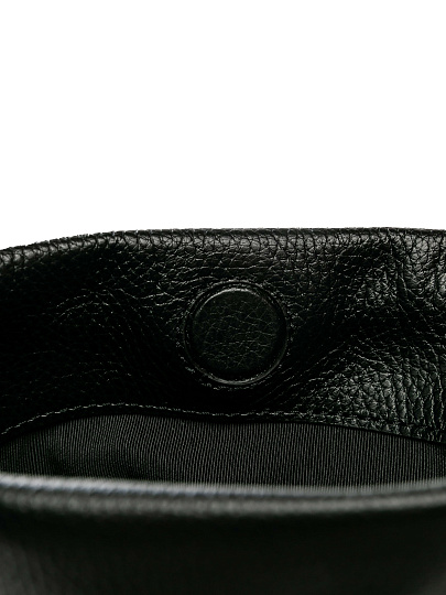 Женская сумка Dr. Koffer из натуральной кожи черная