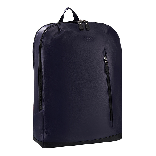 Рюкзак Dr.Koffer из натуральной кожи синий