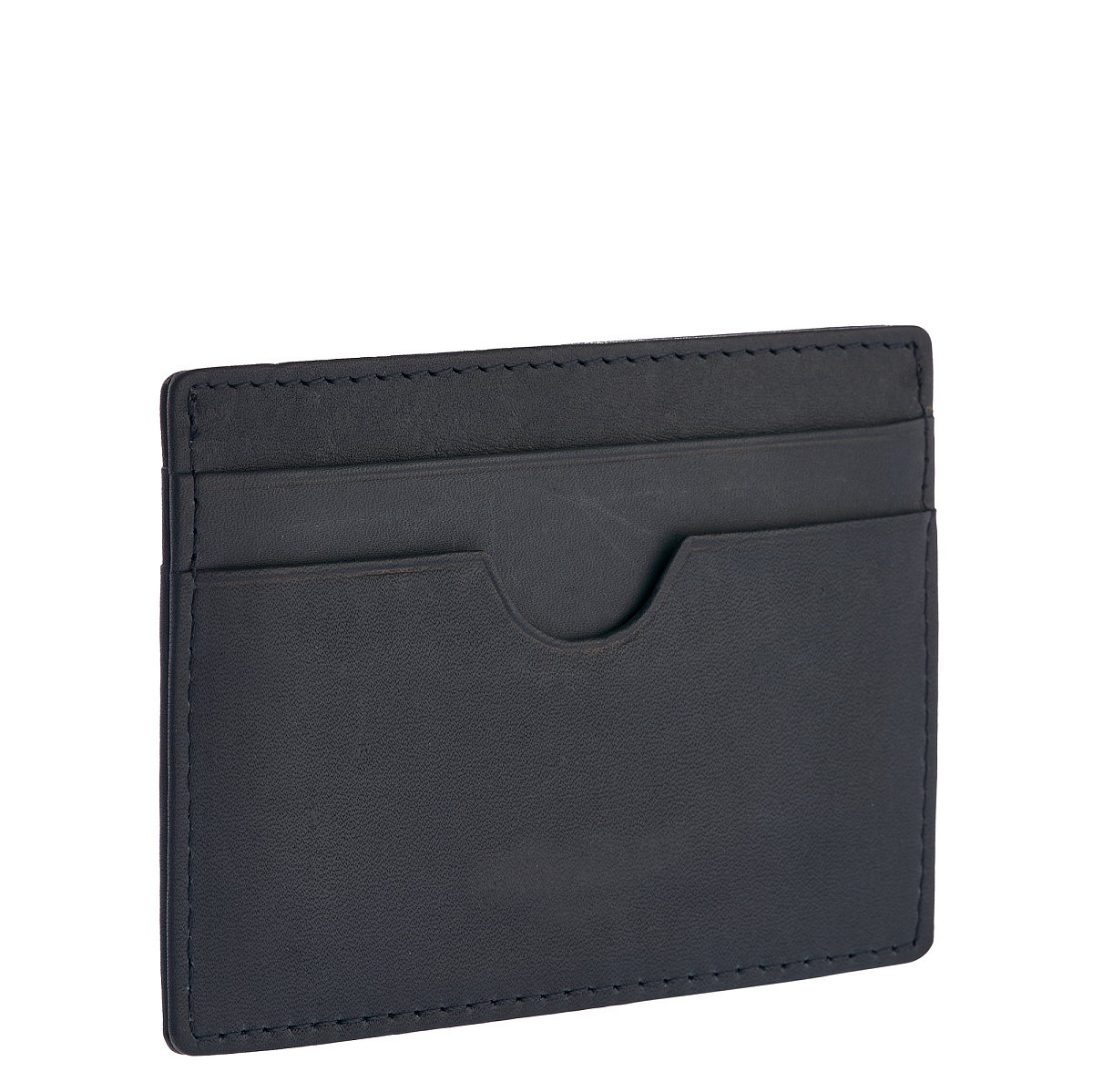 Кредитница Dr.Koffer из натуральной кожи синяя