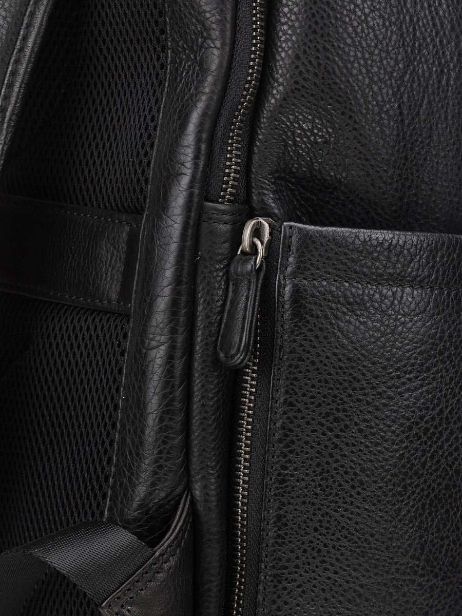 Рюкзак Dr. Koffer из натуральной кожи черный