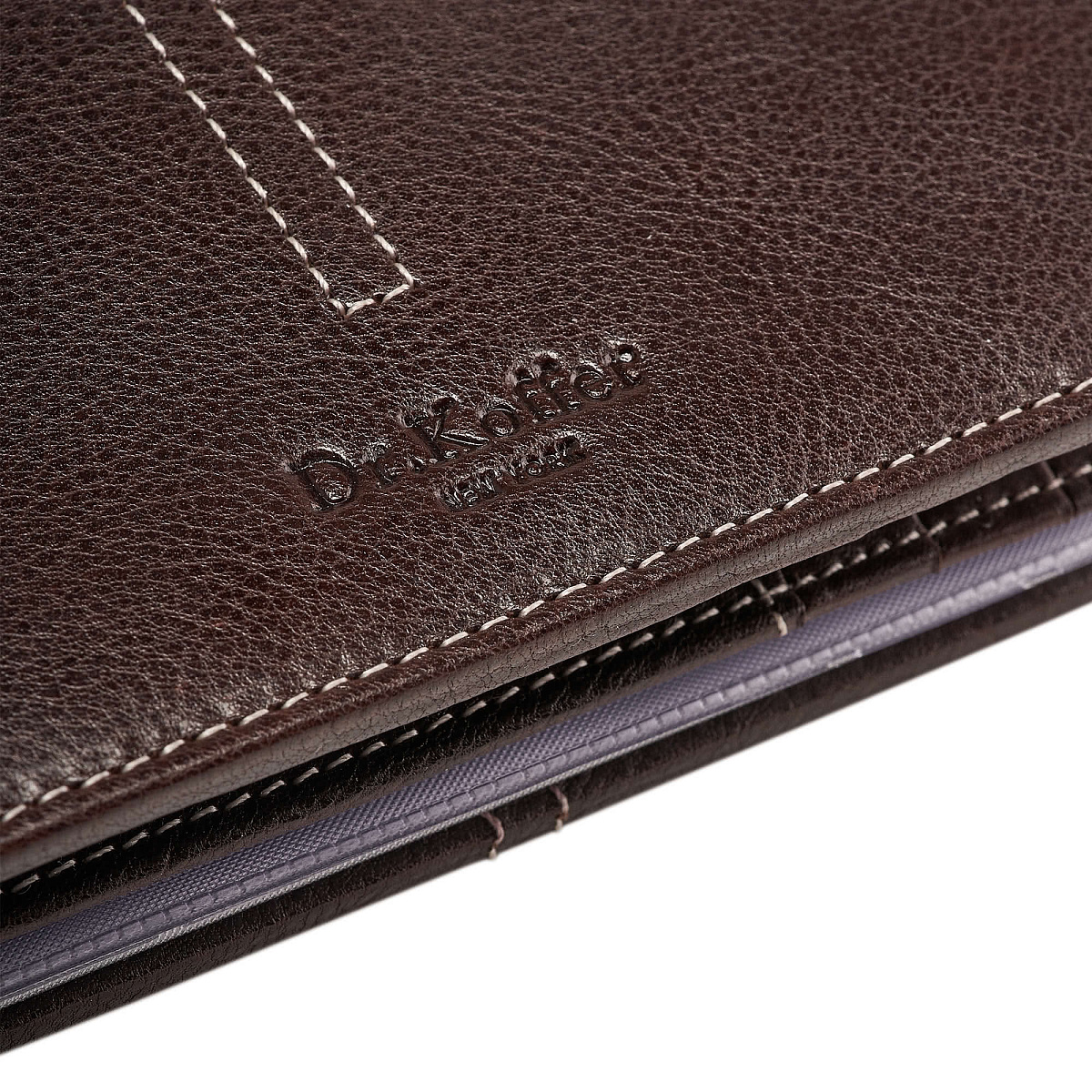 Обложка для паспорта/автодок из натуральной кожи Dr. Koffer