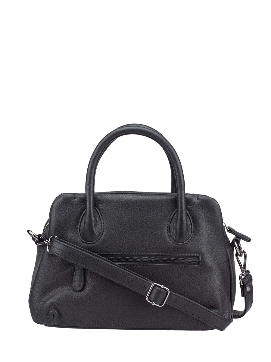 Женская сумка Dr.Koffer из натуральной кожи черная