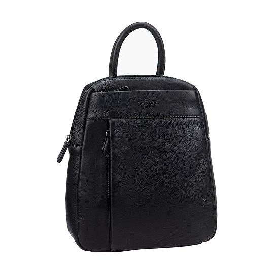 Рюкзак Dr.Koffer из натуральной кожи черный